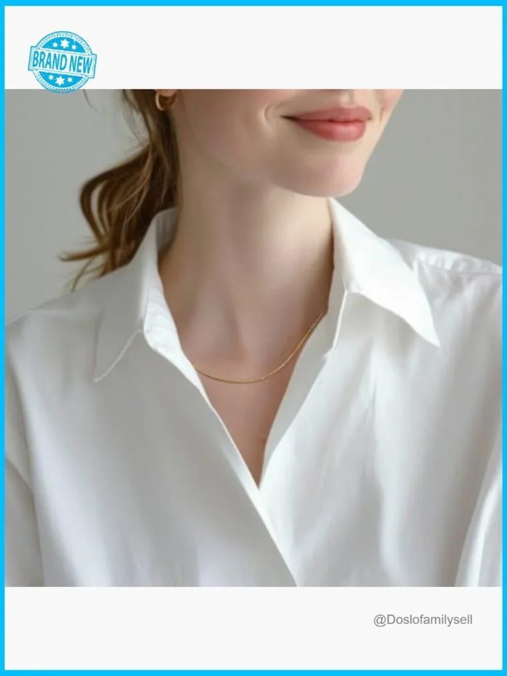 14K Gold Cable Chain Necklace Dainty Minimalist Elegant Unisex Thin 1mm